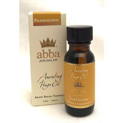 Frankincense Anointing Prayer Oil 0.5oz - Abba Oils Ltd